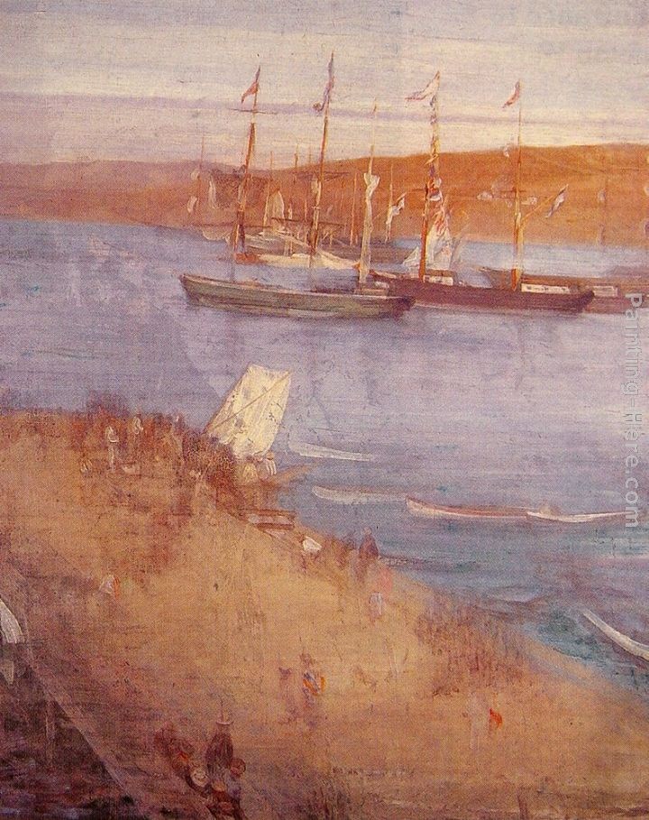 James Abbott McNeill Whistler The Morning after the Revolution, Valparaiso